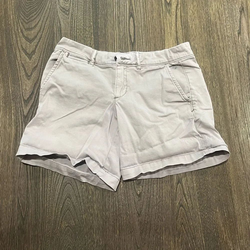 Anthropologie Pilcro And The Letterpress Chino Shorts Hyphen Fit Tan Size 26